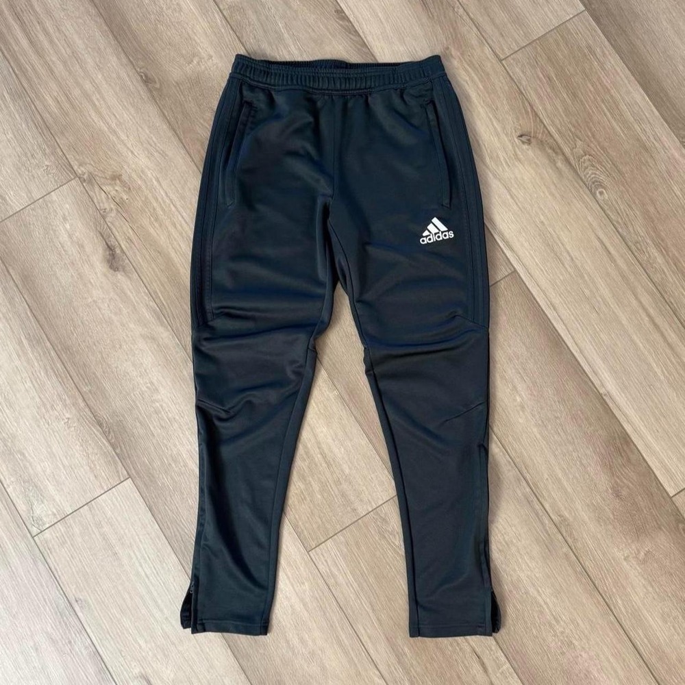 Adidas joggers training pants black size M